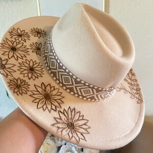 Customer Burned Sunflower Fedora